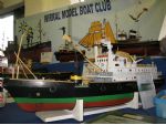 Wirral MBC are one of the original four clubs that supported events here in the late 1980's just after the opening of the museum. This is a 1:48 scale model of the buoy handling vessel Vigilant.